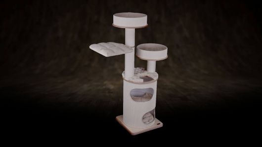 Cat tree for cats tube TDR-2H-POJ