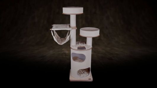 Cat tree for cats tube TDR-2H-POD