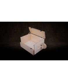 The wooden birth-box, small 