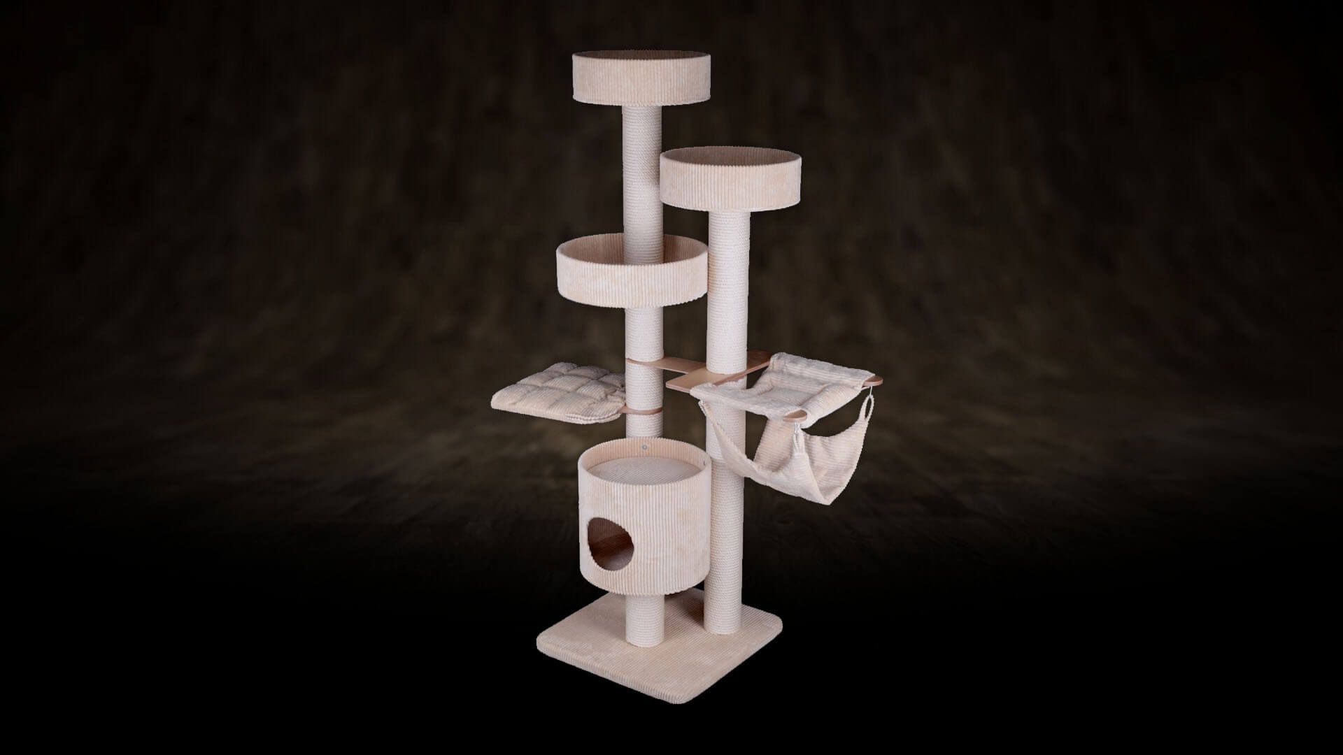 Cat tree for cats H-2C