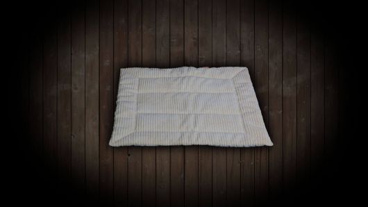 Mattress for a rectangular upholstered birth-box