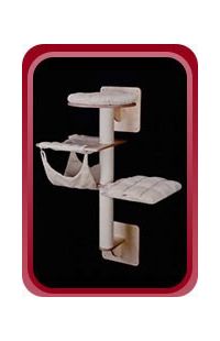 Cat tree wall mounted