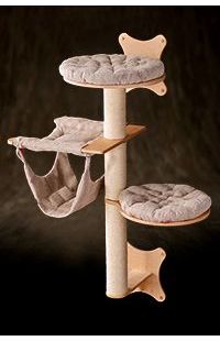 Wall-Mounted Cat Trees and Scratchers
