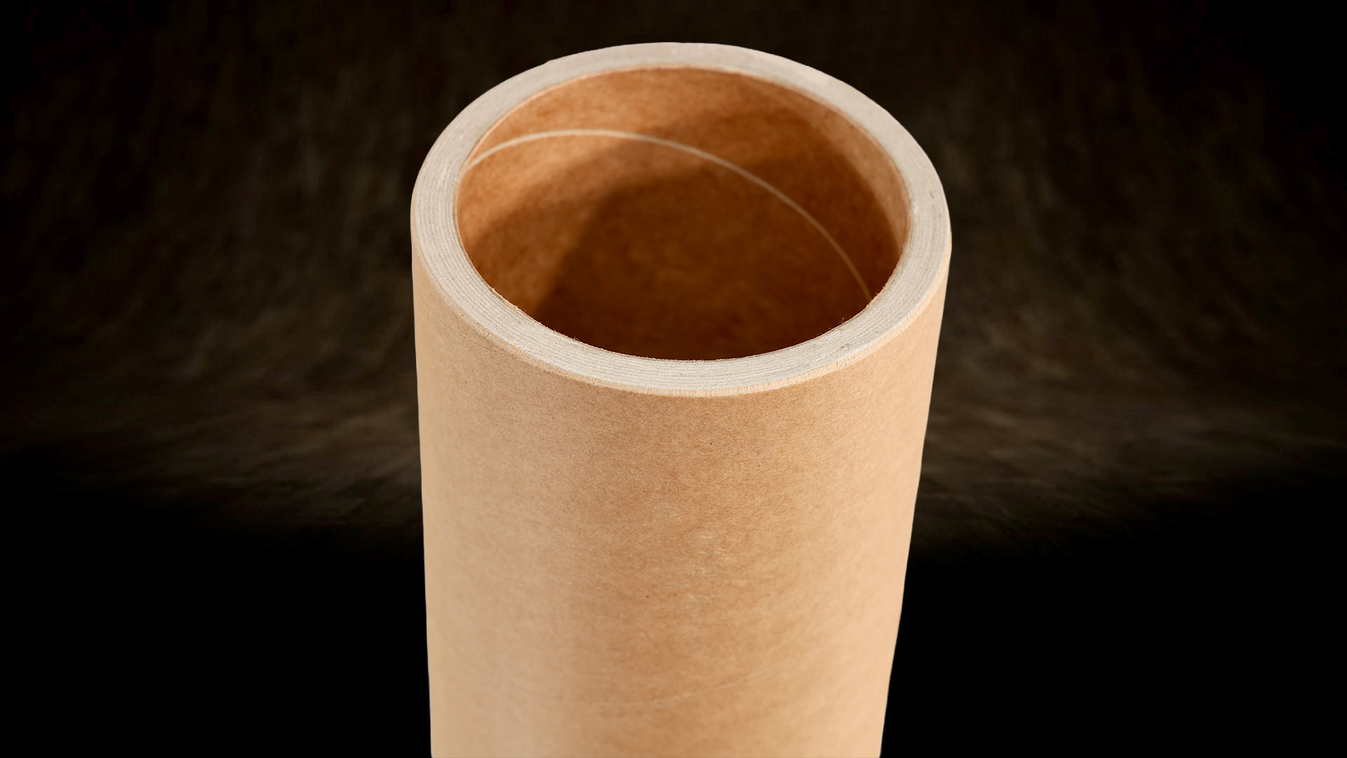 A thick-walled, multi-layer paper tube forms the rigid body of a professional post.